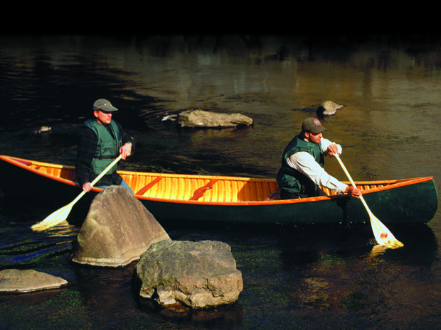 Atkinson Traveller Canoe - Brad in Maine